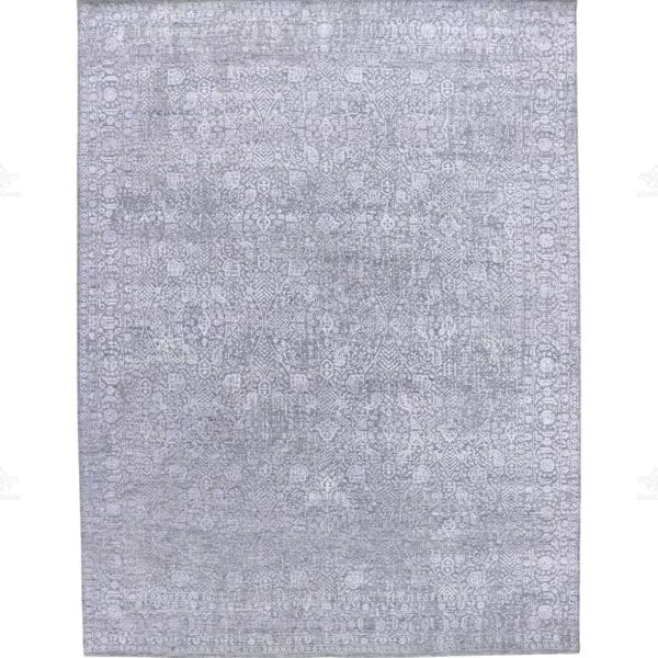 Modern silk rug in Los Angeles