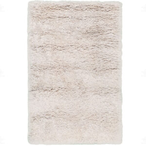 Solid white rug